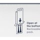 Oral-B Testine di Ricambio iO Series Ultimate Clean Black, testine rotonde di ricambio originali, con setole CrissCross per pulizia e rimozione della placca avanzate e in profondità, 2 7