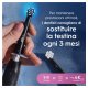 Oral-B Testine di Ricambio iO Series Gentle Care Nere, Testine Rotonde Originali, per Gengive Sensibili, 2 Testine 12