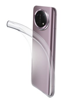 Cellularline Fine - Honor Magic 7 Lite Cover in gomma morbida ultra sottile e trasparente