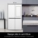 LG InstaView GMV860EPDE Frigorifero Multidoor Slim, Classe E, 530L, Wi-Fi, Linear Cooling, Essence Matte Black 4