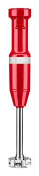 KitchenAid 5KHBV83EER Frullatore ad immersione 180 W Rosso, Acciaio inox