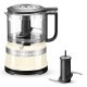 KitchenAid 5KFC3516EAC tritaverdure elettrico 0,83 L 240 W Nero, Crema, Acciaio inox 3