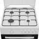 Beko Forno a Gas,coperchio in metallo, ventilazione tangenziale, Classe A, Bianco 5