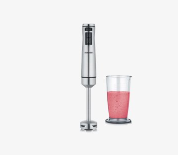 Severin SM 3773 frullatore 0,7 L Frullatore per sportivi 1000 W Nero, Acciaio inox