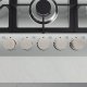 LG CBGZ3016S Piano cottura a gas 75cm, 11,5kW, 5 bruciatori, Griglie in ghisa, Piatto inox 9