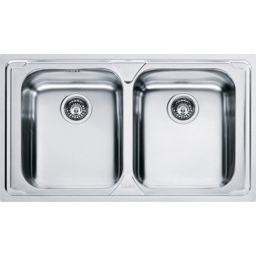 Franke LLX 620-L Lavello montato su piano Rettangolare Acciaio inox