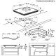 Electrolux Serie 700 KIS62453I Piano cottura ad induzione SenseBoil® 60cm 18