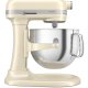 KitchenAid 5KSM70SHXEAC Sbattitore con base 375 W Crema, Grigio, Acciaio inox 2