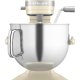 KitchenAid 5KSM70SHXEAC Sbattitore con base 375 W Crema, Grigio, Acciaio inox 4