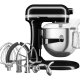 KitchenAid 5KSM70SHXEOB Sbattitore con base 375 W Nero, Grigio, Acciaio inox 3