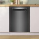 Bosch SMP4ECC72S Serie 4 Lavastoviglie da incasso sottopiano 14 coperti Acciaio nero spazzolato anti-impronta Classe A 3