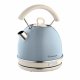 Ariete 2877 Bollitore elettrico 1,7 Litri di Design - Infusi, tè e tisane - Autospegnimento - 2000 Watt - Acciaio Inox - Linea Vintage - Celeste 2