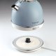 Ariete 2877 Bollitore elettrico 1,7 Litri di Design - Infusi, tè e tisane - Autospegnimento - 2000 Watt - Acciaio Inox - Linea Vintage - Celeste 3