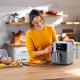 NutriBullet NBA0611DG friggitrice Singolo 6 L Indipendente 1700 W Friggitrice ad aria calda Grigio 14