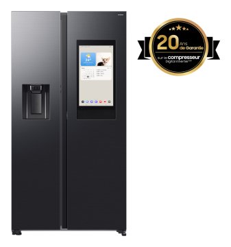 Samsung Series 9 Frigorifero Side By Side Family Hub 614L RS90F66BEFEF
