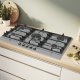 Bosch Serie 6 PCR9A5I90 , Piano cottura a gas, 90 cm, Acciaio inox 6