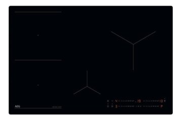 AEG TO84IB00IB Nero Da incasso 80 cm Piano cottura a induzione 4 Fornello(i)