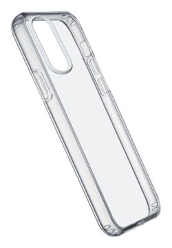 Cellularline Clear Strong - Galaxy S25 Edge Custodia rigida con bordi in gomma