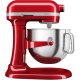 KitchenAid 5KSM70SHXECA Sbattitore con base 375 W Grigio, Rosso, Acciaio inox 2