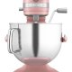 KitchenAid 5KSM70SHXEDR Sbattitore con base 375 W Grigio, Rosa, Acciaio inox 4
