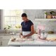 KitchenAid 5KSM70SHXEDR Sbattitore con base 375 W Grigio, Rosa, Acciaio inox 6