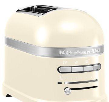 KitchenAid 5KMT2204EAC 7 2 fetta/e 1250 W Crema, Acciaio inox