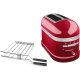 KitchenAid 5KMT2204ECA 7 2 fetta/e 1250 W Rosso, Acciaio inox 4