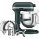 KitchenAid 5KSM70SHXEPP Sbattitore con base 375 W Verde, Grigio, Acciaio inox 3