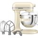 KitchenAid 5KSM60SPXEAC Sbattitore con base 375 W Crema, Grigio, Acciaio inox 3