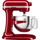 KitchenAid 5KSM60SPXEER Sbattitore con base 375 W Grigio, Rosso, Acciaio inox 2