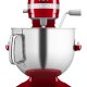 KitchenAid 5KSM70SHXEER Sbattitore con base 375 W Grigio, Rosso, Acciaio inox 4