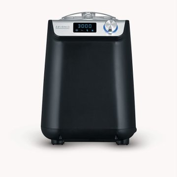 Severin EZ 7407 macchina per gelato Gelatiera compressore 1,2 L 135 W Nero, Acciaio inox