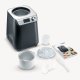 Severin EZ 7407 macchina per gelato Gelatiera compressore 1,2 L 135 W Nero, Acciaio inox 3