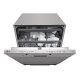 LG QuadWash DB243TX Lavastoviglie a scomparsa totale Serie 2, Classe D, 14 coperti, EasyRack+, Wi-Fi, Noble Steel 2