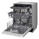 LG QuadWash DB243TX Lavastoviglie a scomparsa totale Serie 2, Classe D, 14 coperti, EasyRack+, Wi-Fi, Noble Steel 18