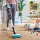 Bosch Scopa elettrica lavapavimenti 2in1 Unlimited 7 ProHygienic Aqua Bianco 4
