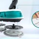Bosch Scopa elettrica lavapavimenti 2in1 Unlimited 7 ProHygienic Aqua Bianco 6