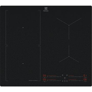 Electrolux Serie 700 KIS62453IZ Nero Da incasso 58 cm Piano cottura a induzione 4 Fornello(i)