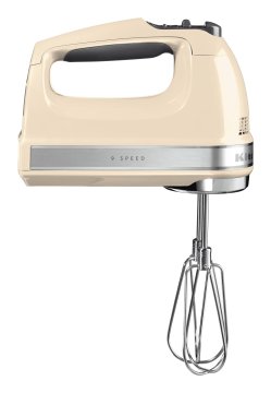 KitchenAid 5KHM9212EAC Sbattitore manuale 85 W Crema, Argento