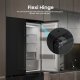Hisense RQ768N4GBE frigorifero side-by-side Libera installazione 591 L E Nero 37