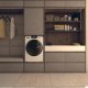 Haier HWD90-BP14929A lavasciuga Libera installazione Caricamento frontale Bianco D 12