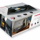 Thomson TT700 Giradischi con trasmissione a cinghia Nero, Trasparente Automatico 3