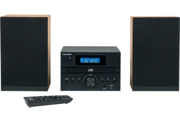 Thomson MIC122BT Microsistema audio per la casa 10 W Nero, Argento