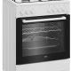 Beko FBST62110DW cucina a libera installazione bianca, 60x60cm, piano gas, forno elettrico statico, grill elettrico, 73 Lt, Сlasse A 6