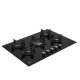 Beko HILW75222S Nero Da incasso 75 cm Gas 5 Fornello(i) 4