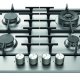Hotpoint Ariston PKD 60G D/IX Acciaio inox Da incasso 58 cm Gas 4 Fornello(i) 2