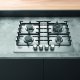 Hotpoint Ariston PKD 75G D/IX Acciaio inox Da incasso 73 cm Gas 5 Fornello(i) 8