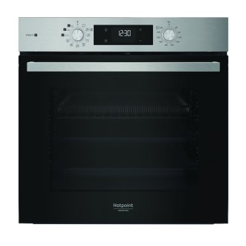 Hotpoint Ariston HAO3 K58HSUF 71 L Nero, Acciaio inox