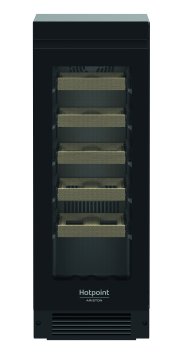 Hotpoint Ariston HAWBU30S2HB Da incasso Nero 14 bottiglia/bottiglie