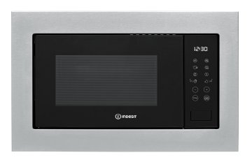 Indesit MWI 125 GX.1 Acciaio inox Microonde con grill Da incasso 25 L 900 W